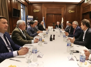 Reuni&oacute; con autoridades de la CAME