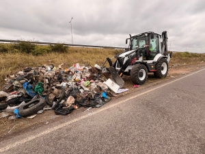 Operativo de limpieza y saneamiento donde se detectaron delitos ambientales
