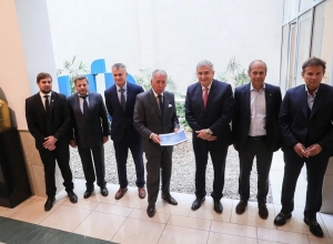 Morales, con industriales de todo el pa&iacute;s