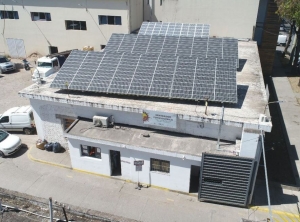 Edificio de oficinas p&uacute;blicas puso en marcha su propio generador fotovoltaico
