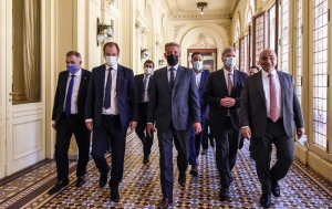 Gobernadores manifestaron su apoyo al Gobierno por el acuerdo con el FMI