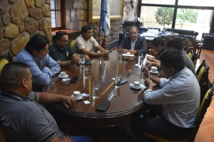 Bernis se reuni&oacute; con la CGT Jujuy