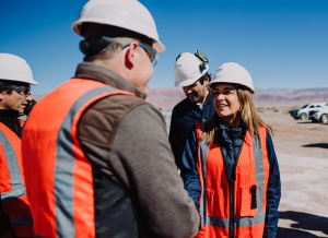 Amalia Saenz fue elegida como la presidenta de Women In Mining Argentina