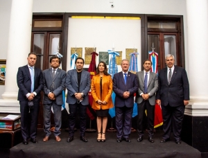 Haquim particip&oacute; de la reuni&oacute;n de la Mesa Ejecutiva del ParlaNOA