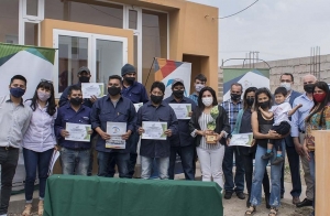 Reconocimiento a impulsores del proyecto de Eficiencia Energética en Viviendas Sociales