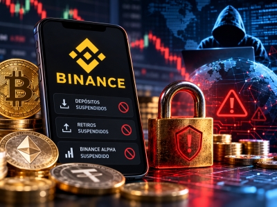 Alerta en Binance: investiga un posible hackeo, suspende retiros y congela operaciones tras detectar un problema de seguridad