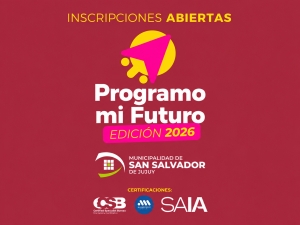 “Programo mi Futuro”: la Municipalidad ofrece cursos gratuitos y virtuales en tecnología, marketing y finanzas