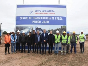 Gerardo Morales inaugur&oacute; las obras de instalaci&oacute;n de la empresa Euroam&eacute;rica
