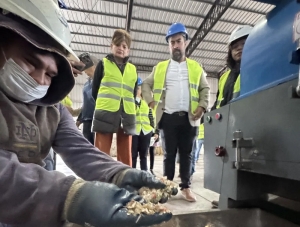 Econom&iacute;a circular y "pl&aacute;stico peletizado": incorporan maquinaria para reciclaje de residuos