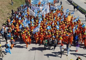 Mineros de El Aguilar permanecen en la capital juje&ntilde;a exigiendo m&aacute;s seguridad