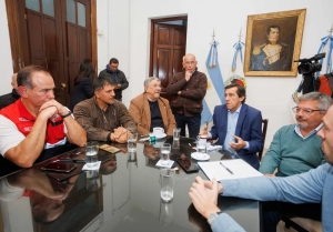 7&ordm; Foro del Corredor Bioce&aacute;nico en Jujuy: gobernador en reuni&oacute;n organizativa