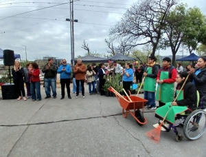 El Municipio celebr&oacute; junto a APPOJUY sus 17 a&ntilde;os con una iniciativa a favor de la inclusi&oacute;n en APPACE