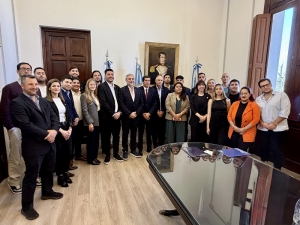 Mesa Nacional de CAME Joven: empresarios y gobernador coincidieron en la estrat&eacute;gica articulaci&oacute;n p&uacute;blico - privada