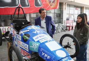 Así es el proyecto de vehículos electrónicos de la Técnica &quot;Gral. Savio&quot;