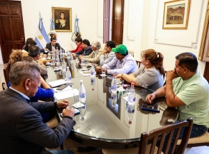 Sadir e intendentes fortalecen una agenda conjunta de gesti&oacute;n