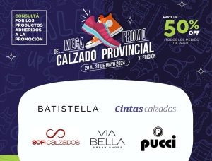Calzados en oferta: anunciaron la 3&deg; Mega Promo