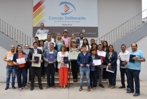 Distinciones a personal del Concejo Deliberante por su aporte a la Reforma Constitucional