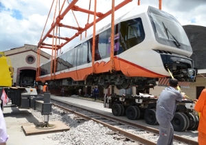 El Tren Solar de la Quebrada fue colocado sobre las v&iacute;as