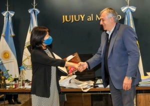 El gobernador recibi&oacute; a la Directora de la OIT para avanzar en la regulaci&oacute;n en el campo de trabajo