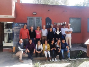 Buscan seguir afianzando la cooperación técnica de empresarios e instituciones de Jujuy con el SEGEMAR