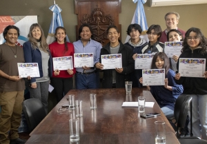 Concejales entregaron reconocimientos a artistas juje&ntilde;os
