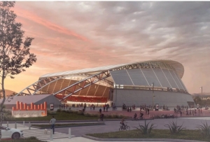 Ciudad Deportiva: Inicia la construcci&oacute;n del estadio flexible en Alto Comedero