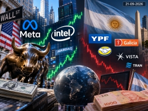 La inteligencia artificial vuelve a impulsar a Wall Street mientras Argentina mira el riesgo país y la actividad