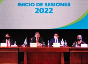Apertura de sesiones ordinarias del concejo deliberante de la ciudad per&iacute;odo 2022