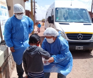 Susques: compromiso minero en campa&ntilde;a sanitaria