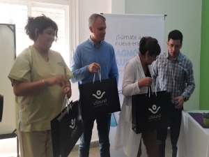 Ledesma y uSound entregaron aparatolog&iacute;a  al Hospital Oscar Or&iacute;as