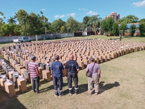 M&aacute;s de 500 mil atados de cigarrillos de contrabando fueron detectados por Aduana y Gendarmer&iacute;a