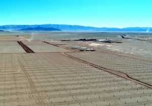 Trabajos en la planta solar juje&ntilde;a