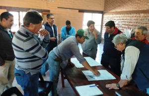 Todo listo para el inicio de obra del proyecto Manantiales