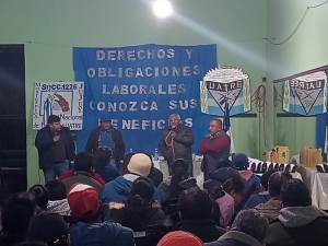Gran encuentro de trabajadores rurales en la zona tabacalera