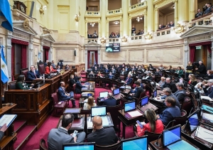 Dictámenes de ley Bases y el paquete fiscal quedaron oficializados en el Senado