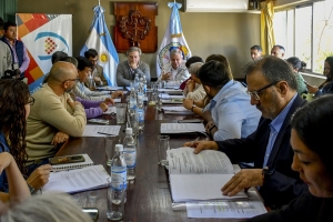 Los cambios por el “Sistema Circular de Transporte” capitalino: concejales recibieron a funcionarios municipales