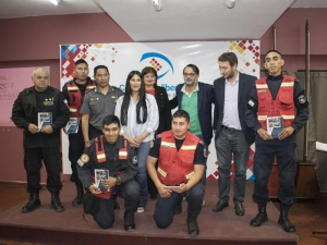 Reconocimiento a juje&ntilde;os por su labor solidaria en la lucha contra el fuego en Bolivia