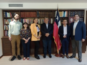 Gurrieri afianza la integraci&oacute;n con Chile