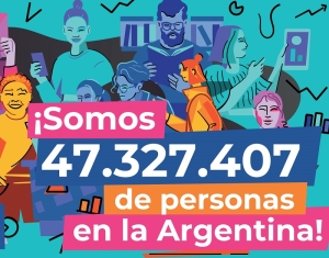 Censo 2022: Argentina tiene 47.327.407 habitantes, seg&uacute;n los datos provisorios