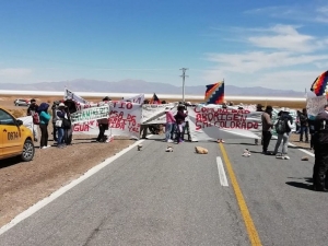 Endurecen el corte de ruta en la Puna Juje&ntilde;a
