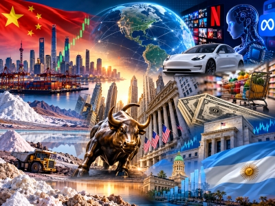 Mercados: semana clave para los inversores con balances de Tesla, Netflix y Meta, datos de China y actividad económica argentina