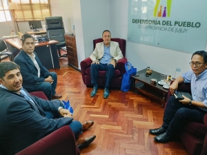El Defensor del Pueblo de Jujuy se reuni&oacute; con el c&oacute;nsul de Bolivia