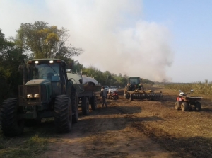 Solidaridad empresaria en la lucha contra incendios forestales