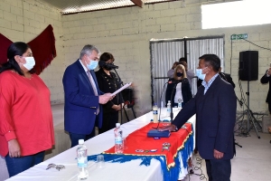 Juraron las autoridades y se constituy&oacute; la nueva comisi&oacute;n municipal en Palca de Aparzo
