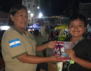 "Eco Canje" en los corsos sampedreños