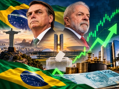 Brasil sacude a los mercados: el EWZ salta más de 12% tras la ventaja de Bolsonaro y el real se fortalece